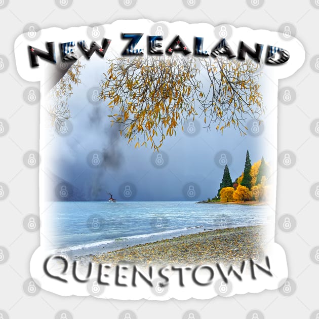New Zealand - Queenstown Sticker by TouristMerch